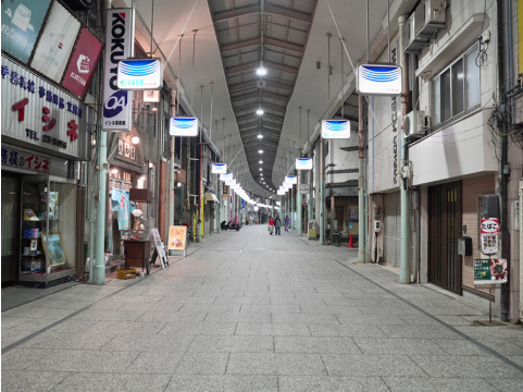 本通商店街全景